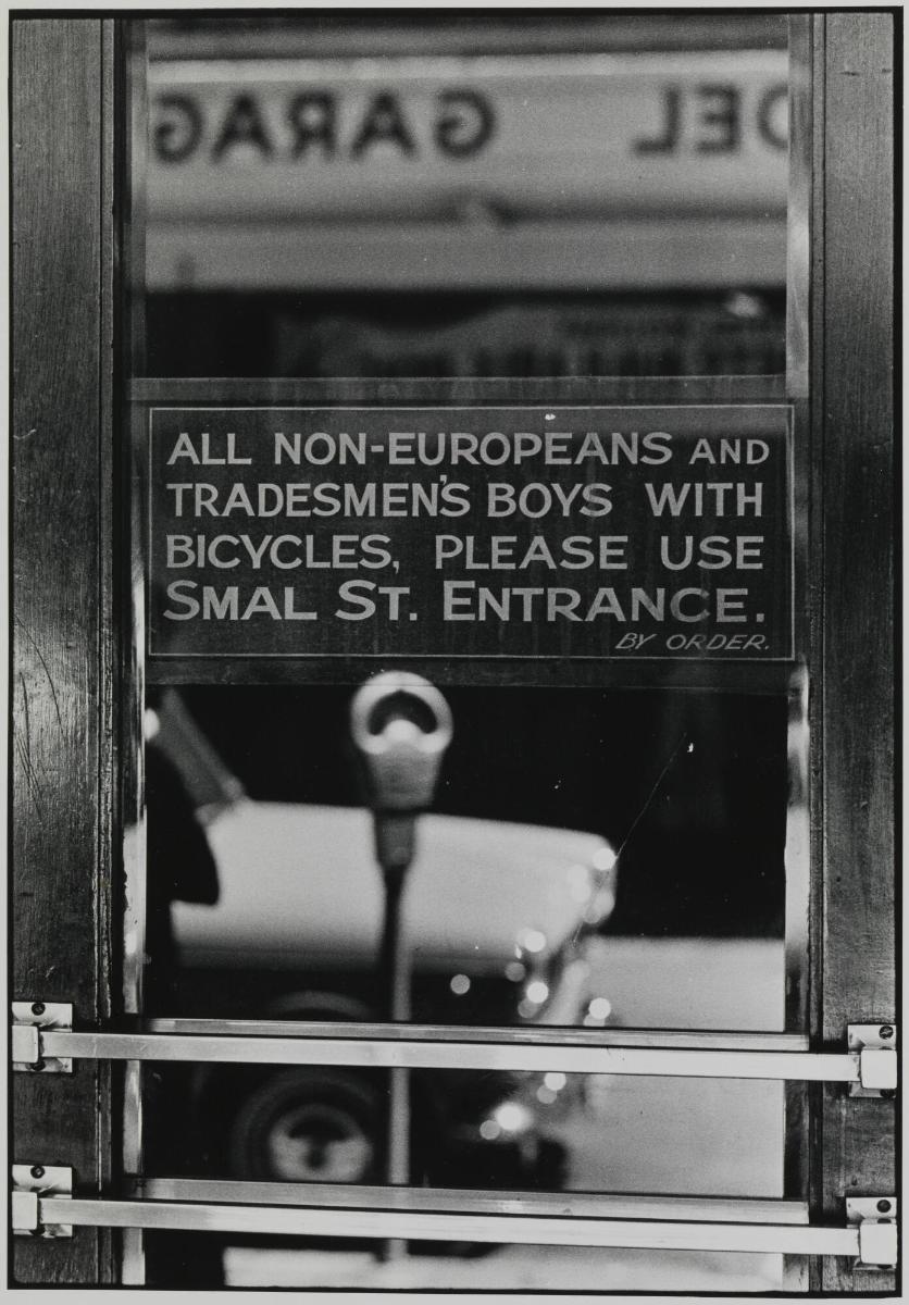 For Whites Only. From the series House of Bondage