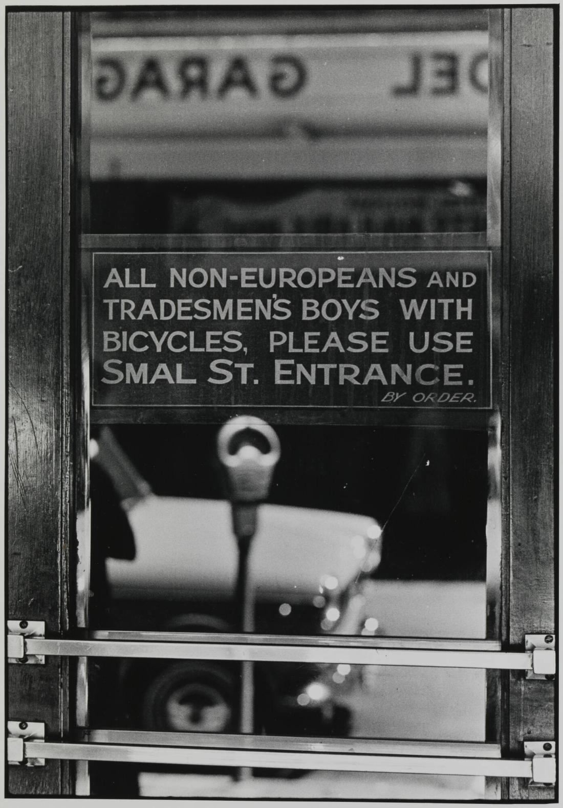 For Whites Only. From the series House of Bondage