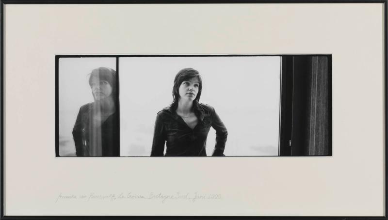 Documentation of Annika by the Sea (Annica von Hausswolff) Le Croisic, Bretagne Sud, France, June 2000