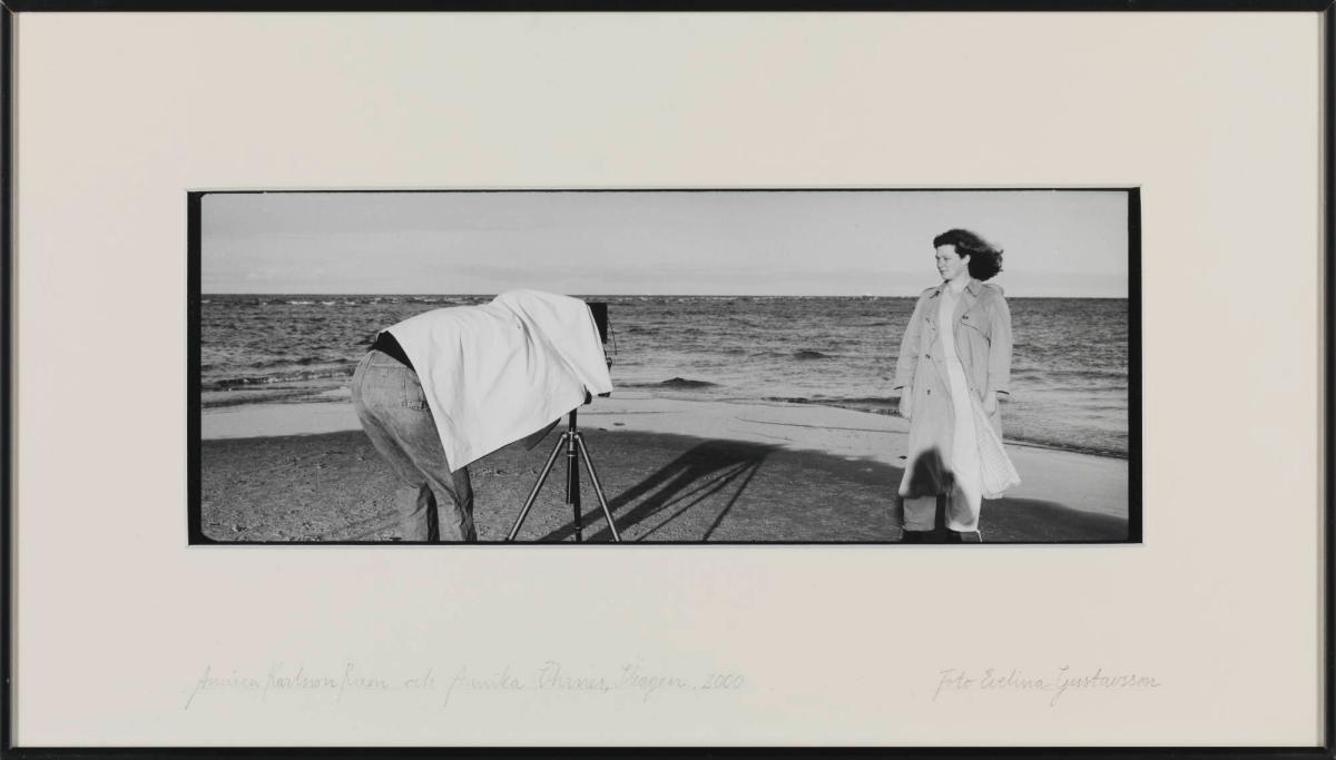 Documentation of Annika by the Sea (Annica Karlsson Rixon and Annika Öhrner) Skagen, Denmark, September 2000