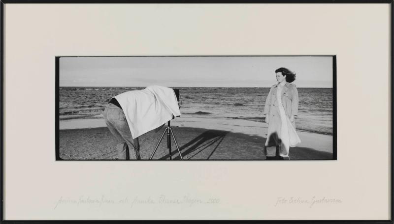 Documentation of Annika by the Sea (Annica Karlsson Rixon and Annika Öhrner) Skagen, Denmark, September 2000
