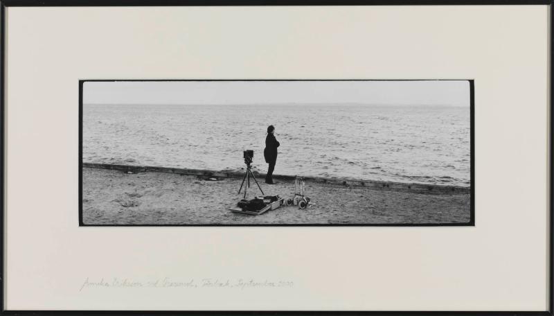 Documentation of Annika by the Sea (Annika Eriksson at Öresund) Tårbæk, Denmark, September 2000