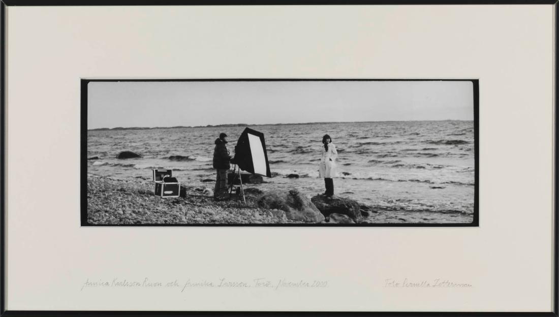 Documentation of Annika by the Sea (Annica Karlsson Rixon and Annika Larsson) Torö, Sweden, November 2000