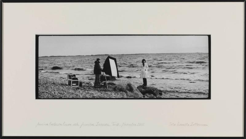 Documentation of Annika by the Sea (Annica Karlsson Rixon and Annika Larsson) Torö, Sweden, November 2000
