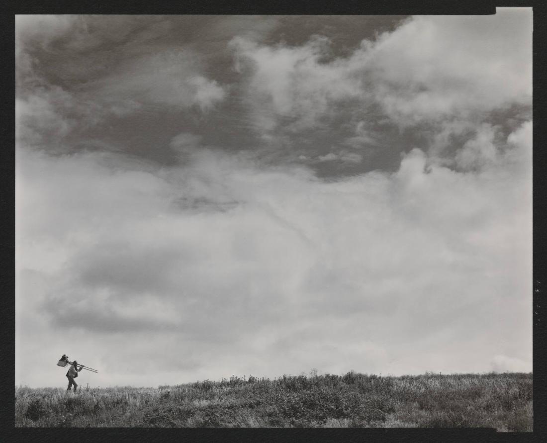 Porträtt av fotografen Gerry Johansson