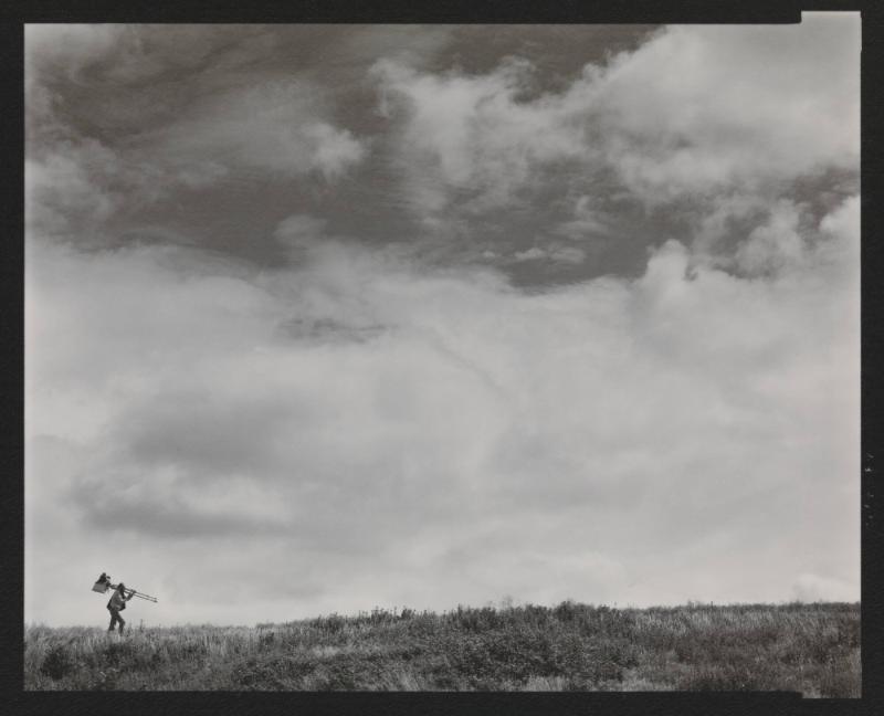 Porträtt av fotografen Gerry Johansson