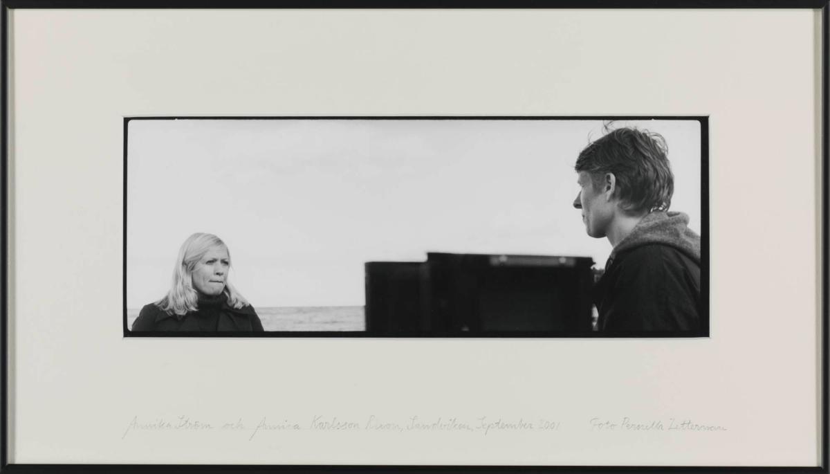 Documentation of Annika by the Sea ( Annika Ström and Annica Karlsson Rixon) Sandviken, Sweden, September 2000