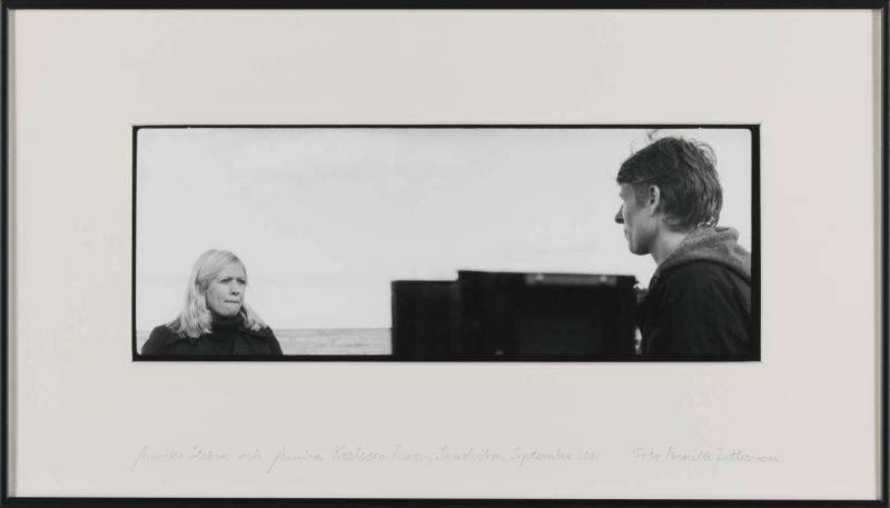 Documentation of Annika by the Sea ( Annika Ström and Annica Karlsson Rixon) Sandviken, Sweden, September 2000