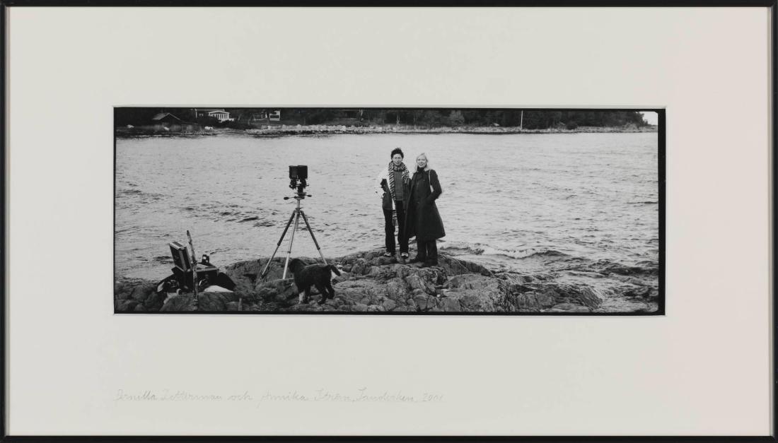 Documentation of Annika by the Sea (Annika Ström and Pernilla Zetterman) Sandviken, Sweden, September 2001