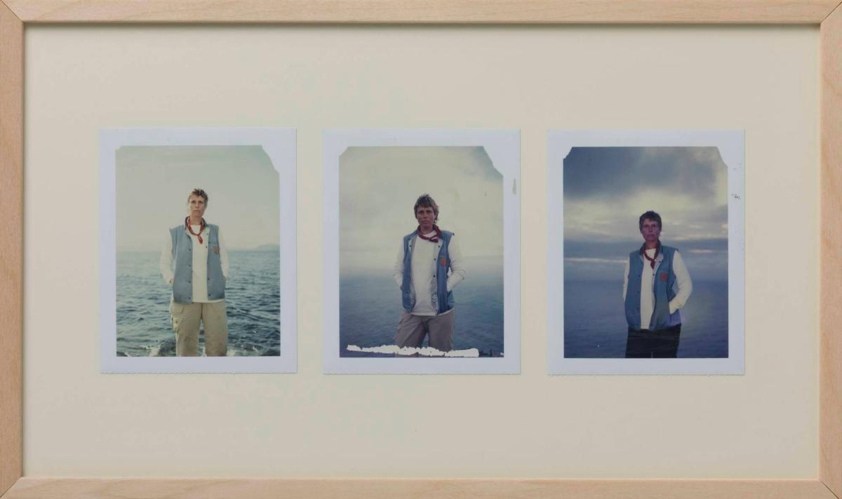 Documentation of Annika by the Sea ( Annica Karlsson Rixon at the Arctic Ocean)