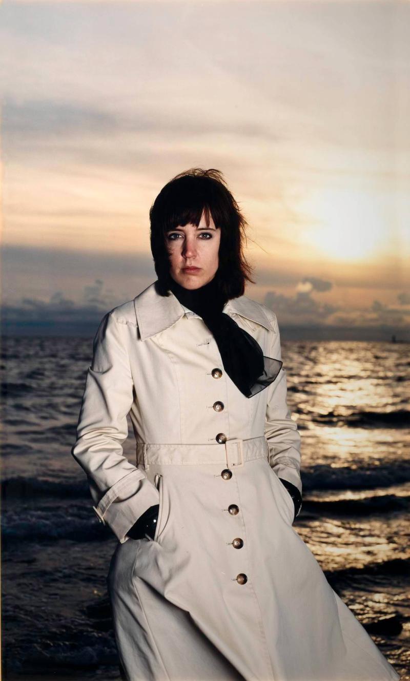 Annika by the Sea ( Annika Larsson at the Baltic Sea) Torö, Sweden, November 2000