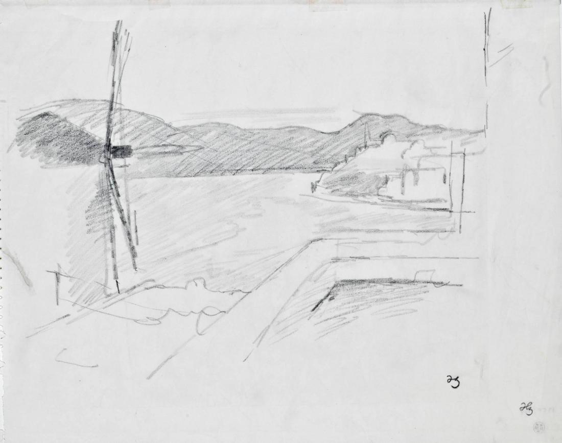 Berg och sjölandskap
