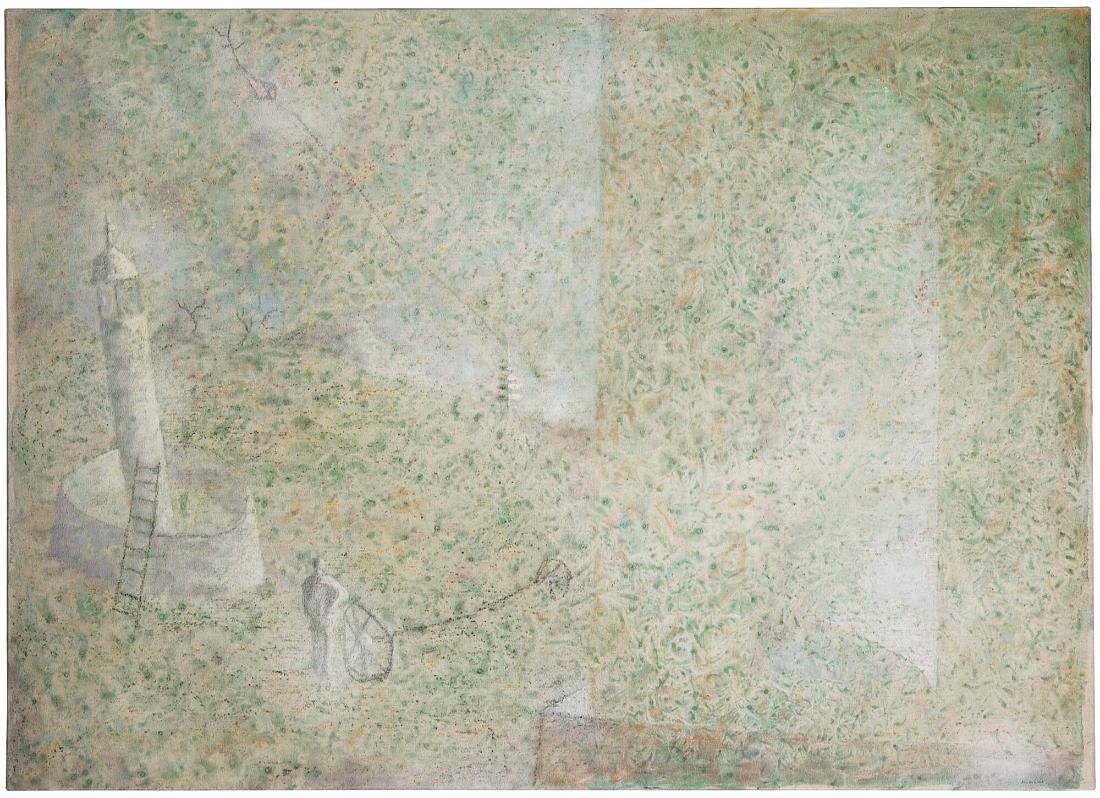 De Chirico i Rosersbergs Slottspark