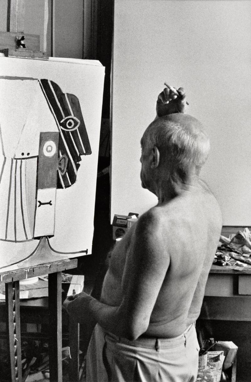 Titel saknas. Ur serien Ett porträtt av ett porträtt