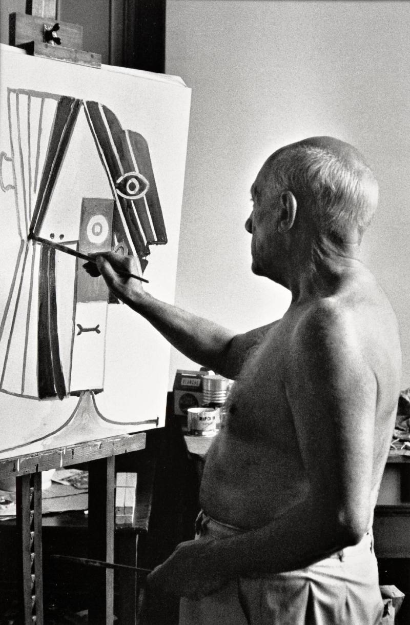 Titel saknas. Ur serien Ett porträtt av ett porträtt