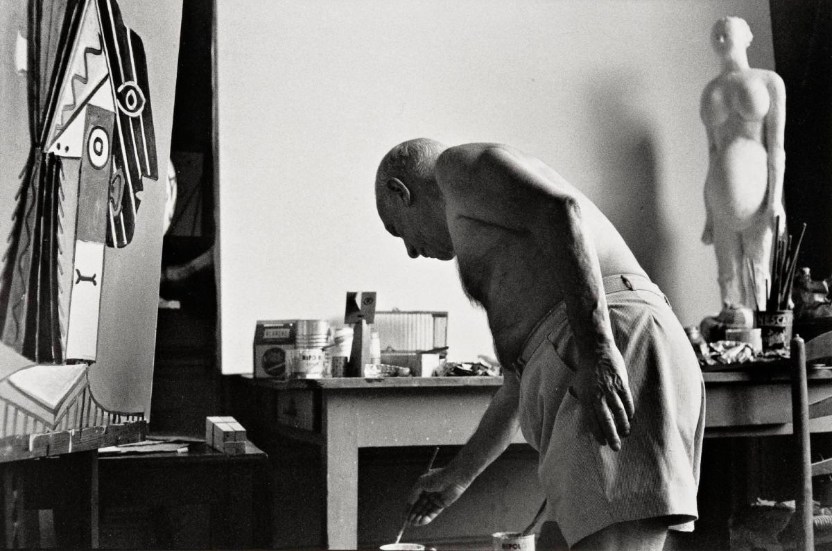 Titel saknas. Ur serien Ett porträtt av ett porträtt