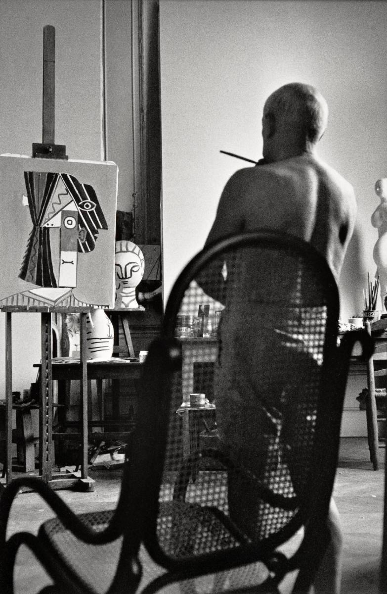 Titel saknas. Ur serien Ett porträtt av ett porträtt