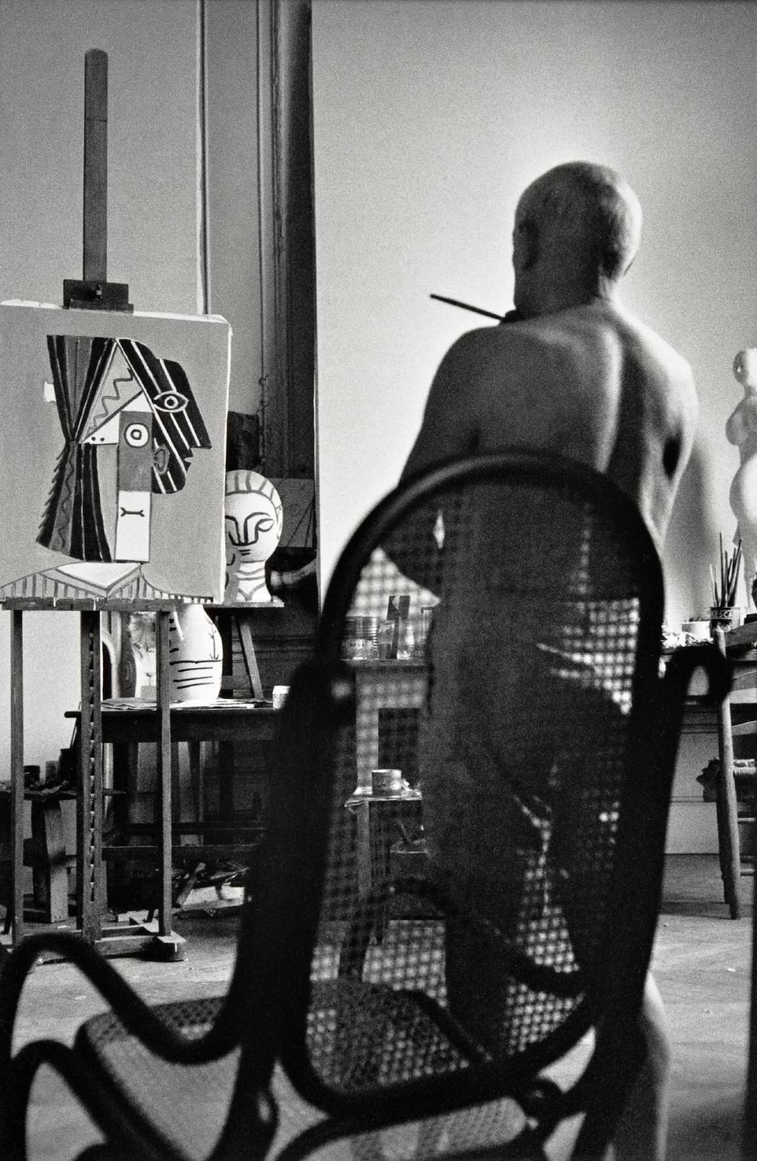 Titel saknas. Ur serien Ett porträtt av ett porträtt