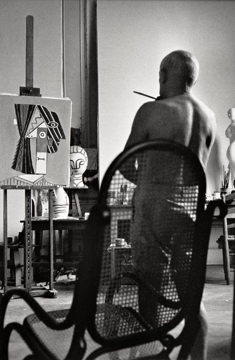 Titel saknas. Ur serien Ett porträtt av ett porträtt