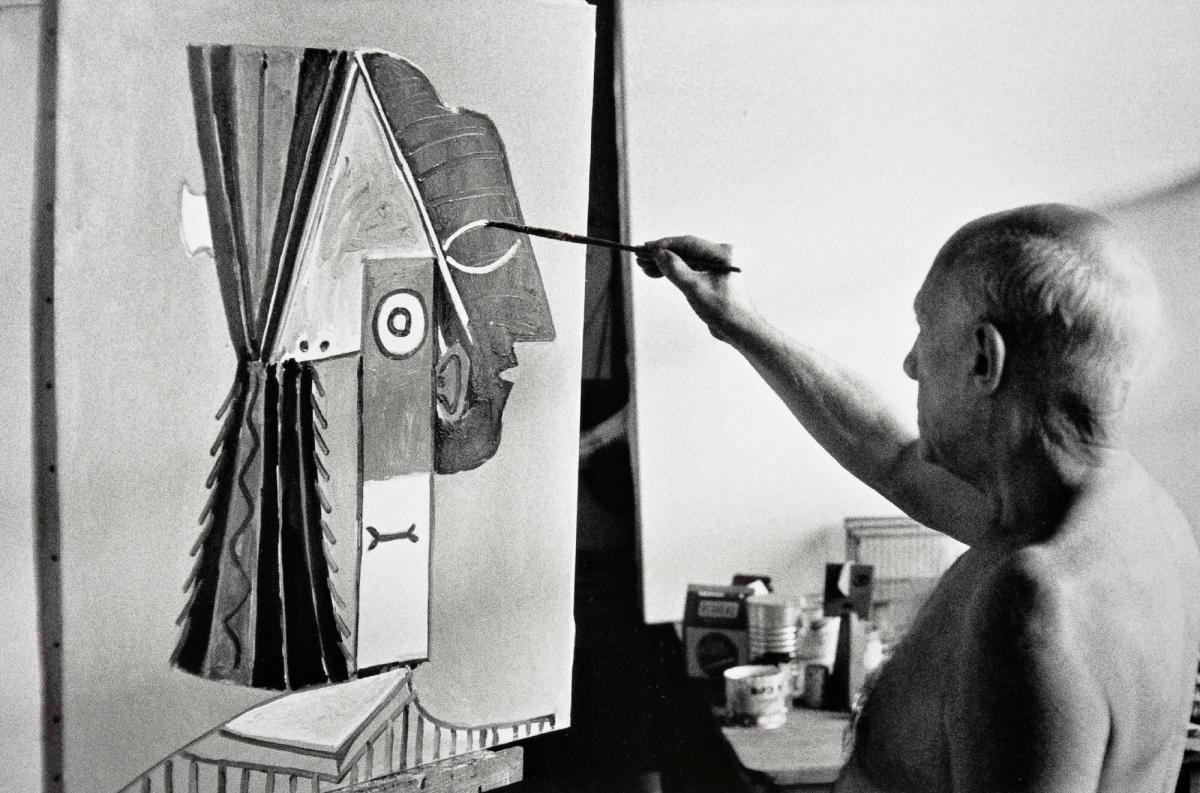 Titel saknas. Ur serien Ett porträtt av ett porträtt