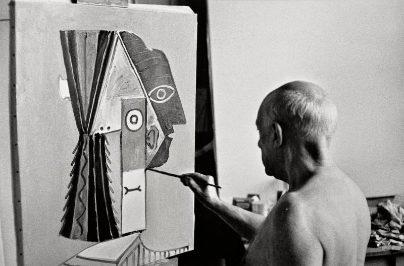 Titel saknas. Ur serien Ett porträtt av ett porträtt