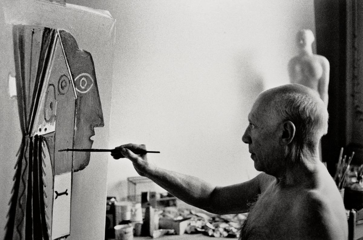 Titel saknas. Ur serien Ett porträtt av ett porträtt