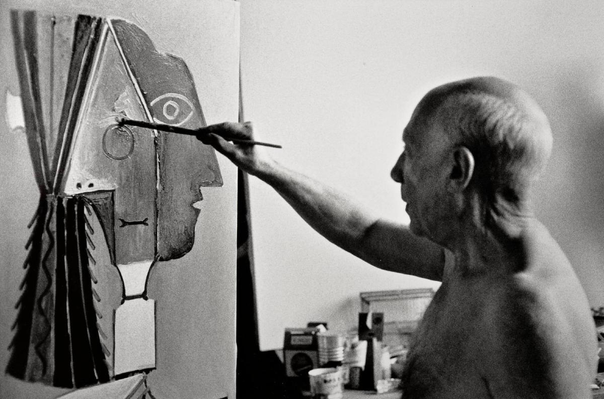 Titel saknas. Ur serien Ett porträtt av ett porträtt