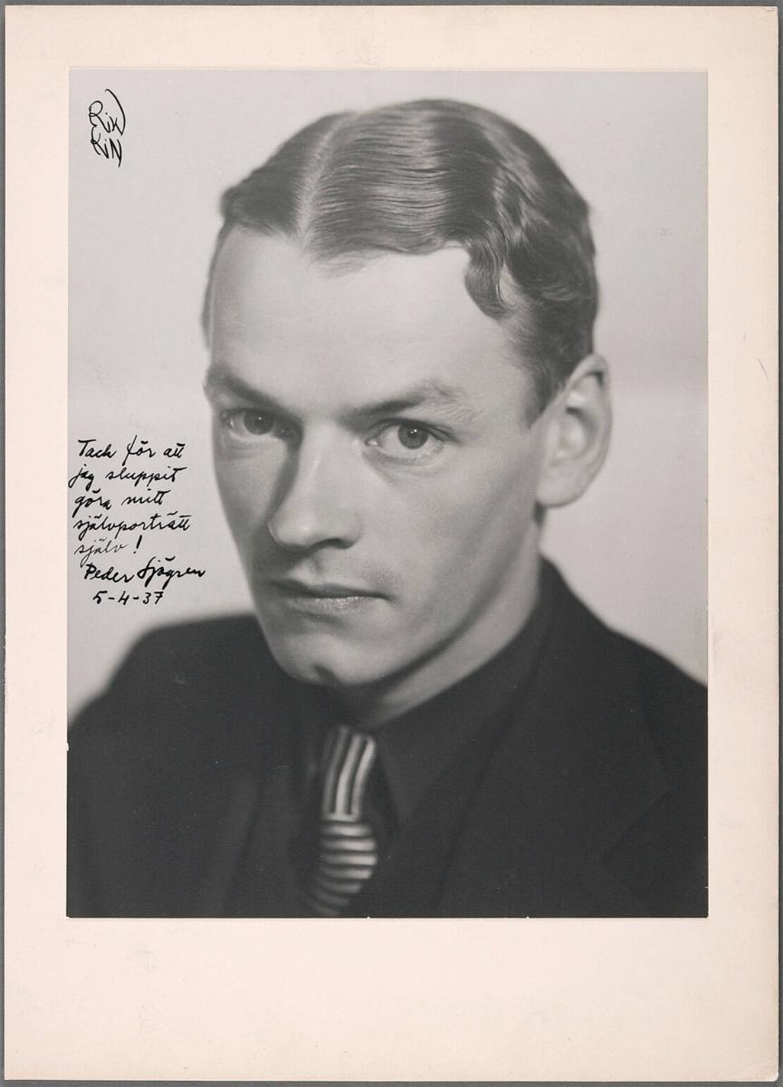 Författaren Peder Sjögren