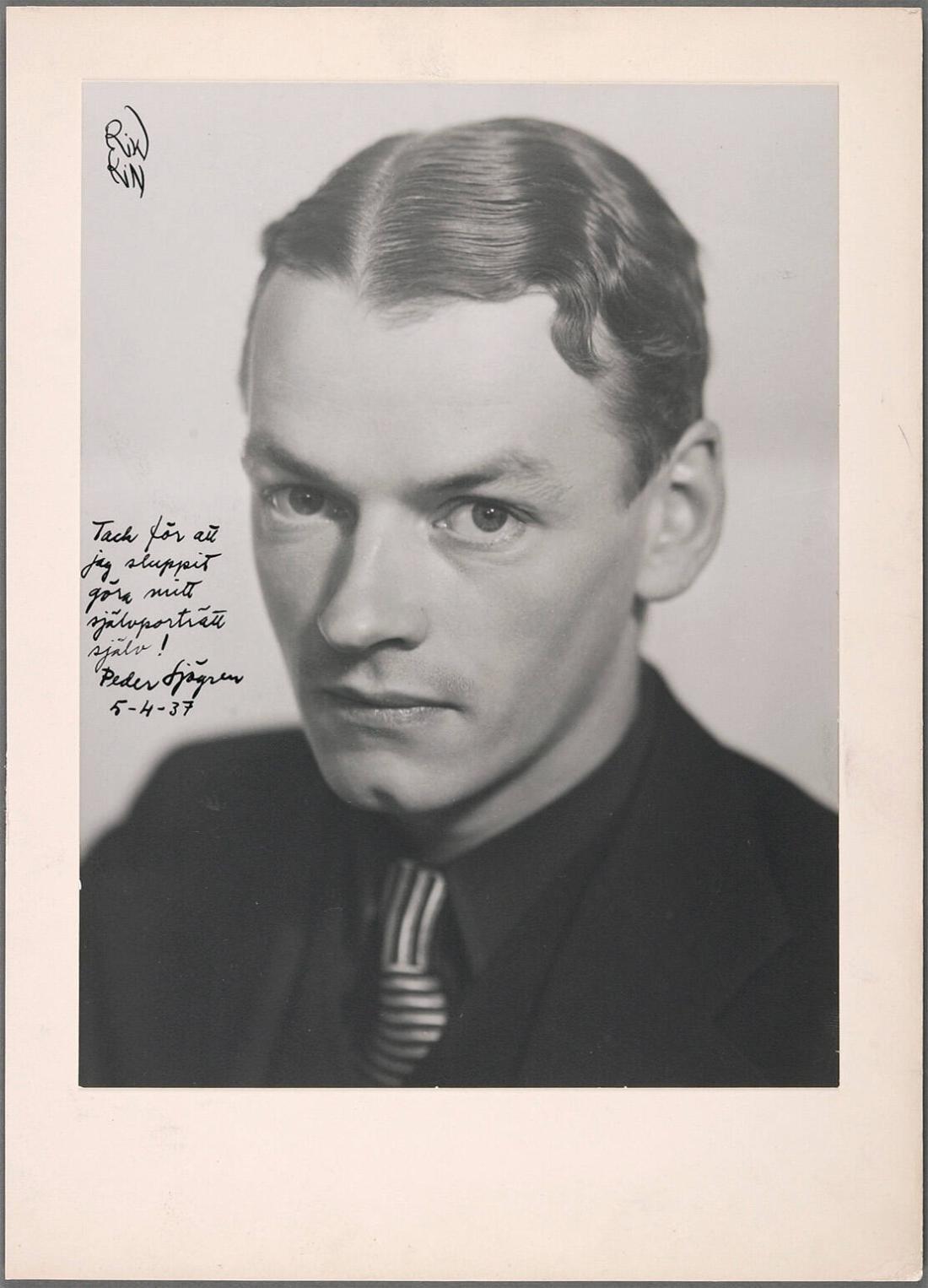 Författaren Peder Sjögren