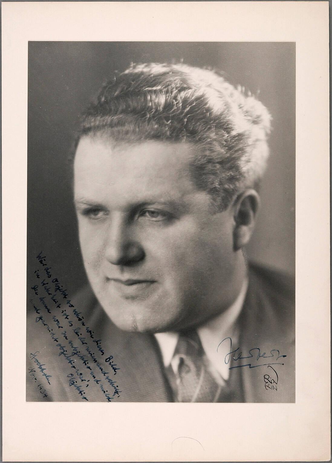 Dirigenten Herbert Sandberg