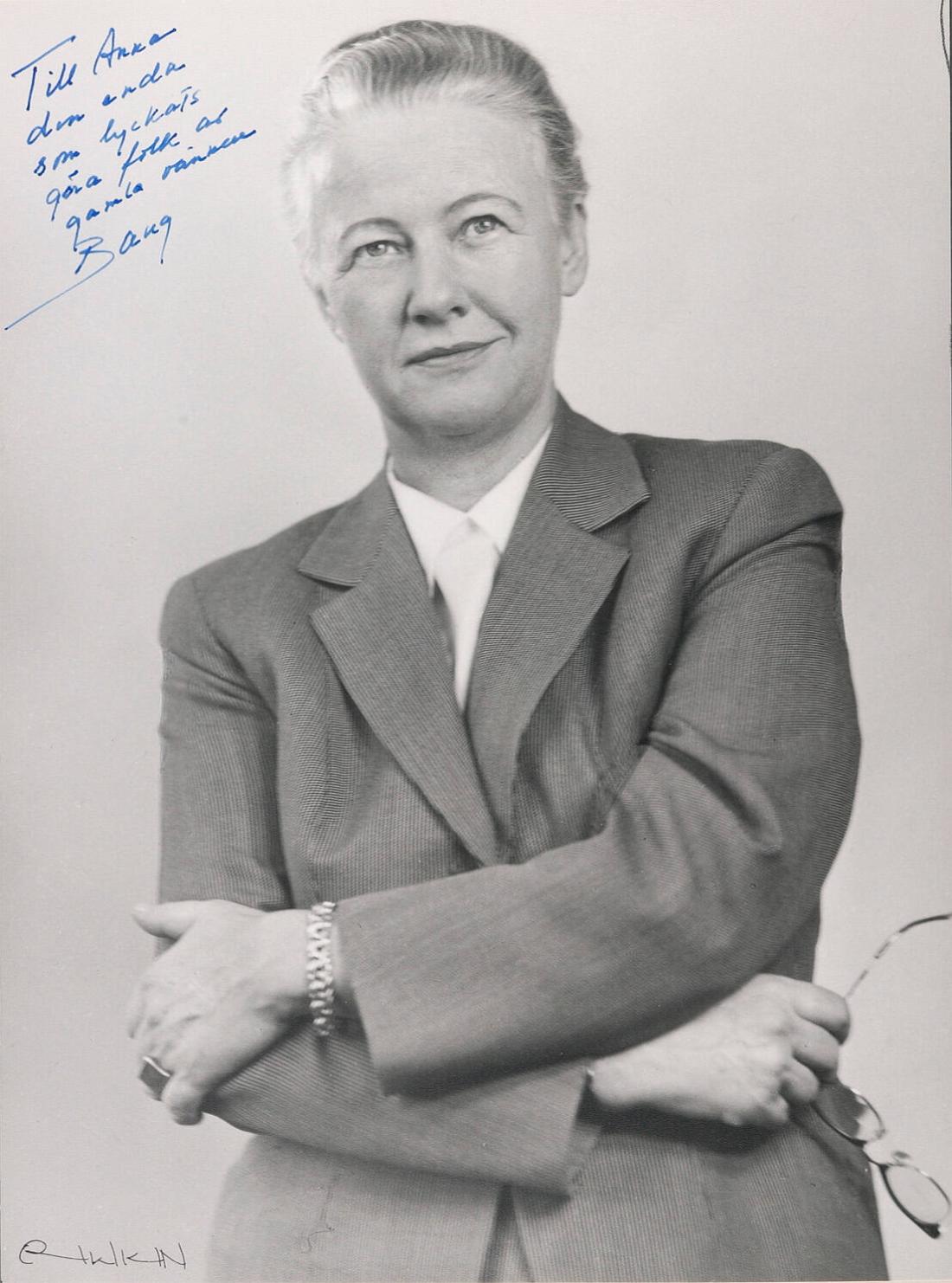 Bang, Barbro Alving