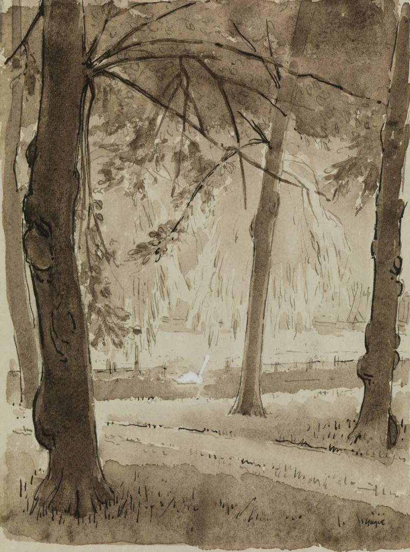 Motiv från Drottningholmsparken