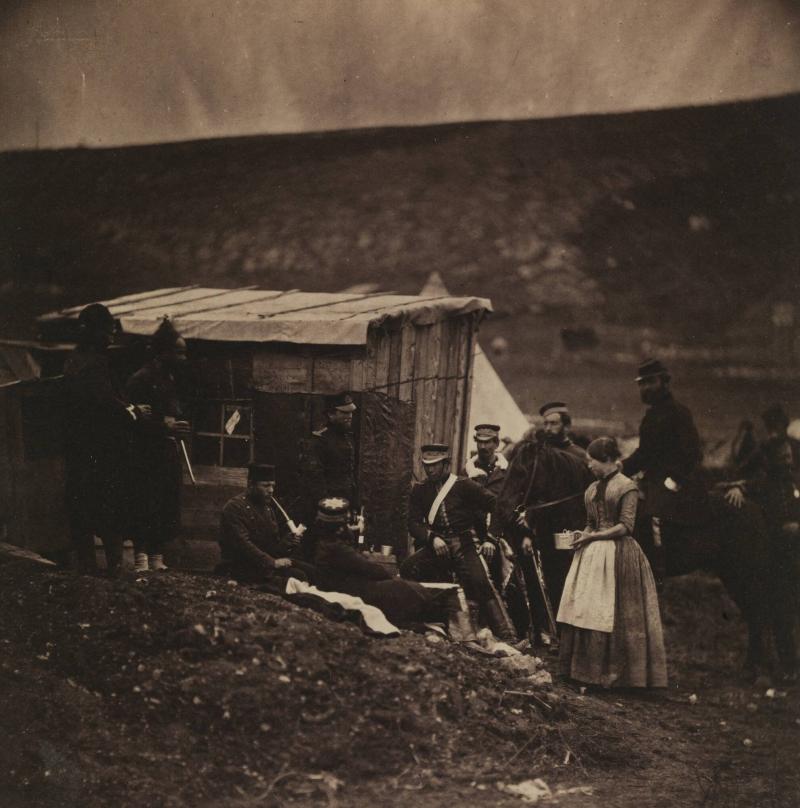 Camp of the 4th Dragoon Guards Convivial Party, French and English