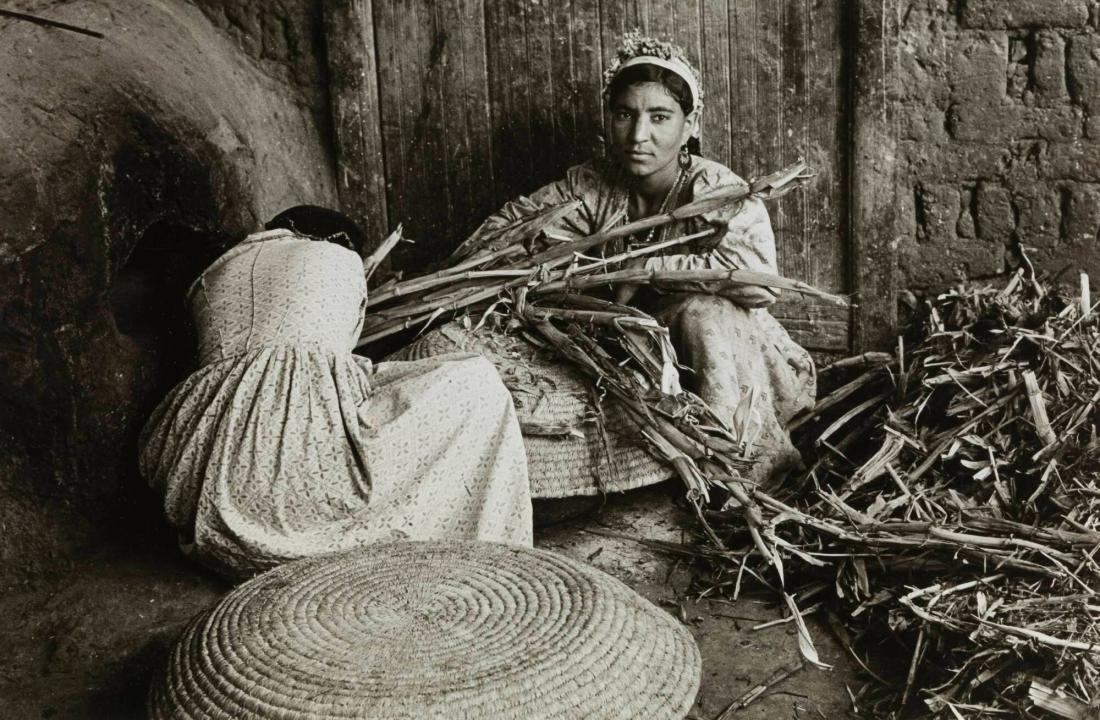 Ugnen eldas. El Fayoum, Egypten, 1976