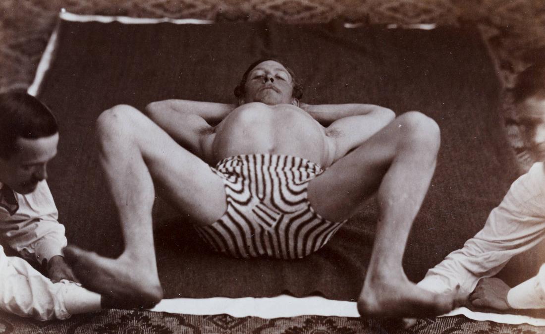 Titel saknas. Ur serien Gymnastik