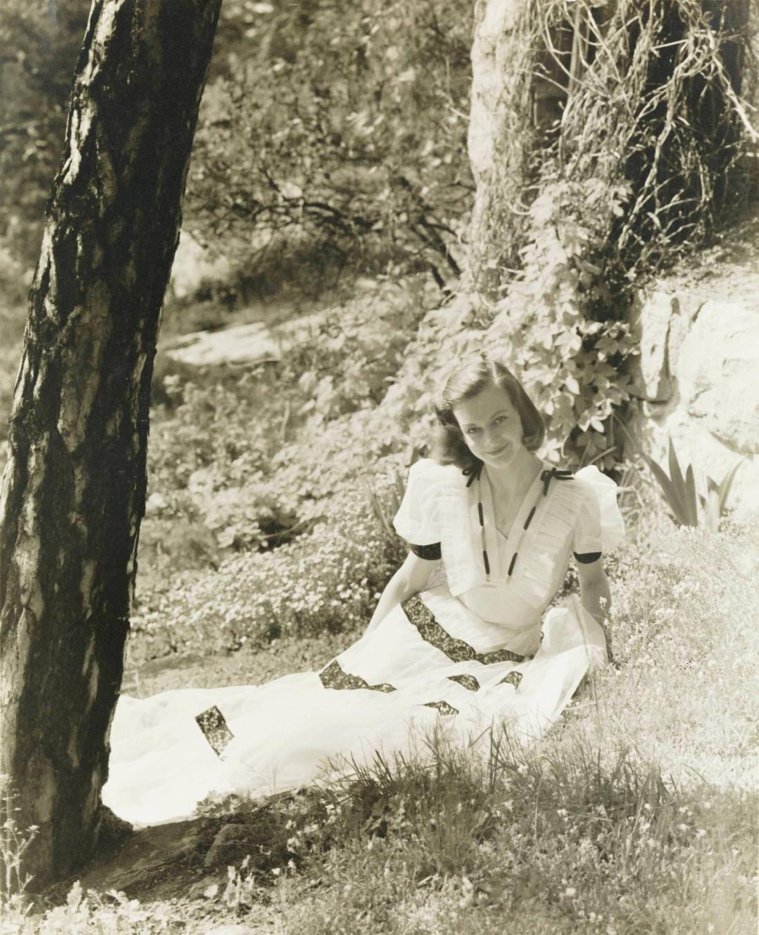 Skådespelerskan Anita Björk, 1945