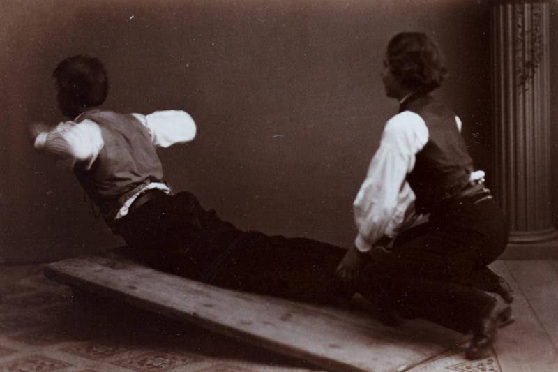 Titel saknas. Ur serien Gymnastik