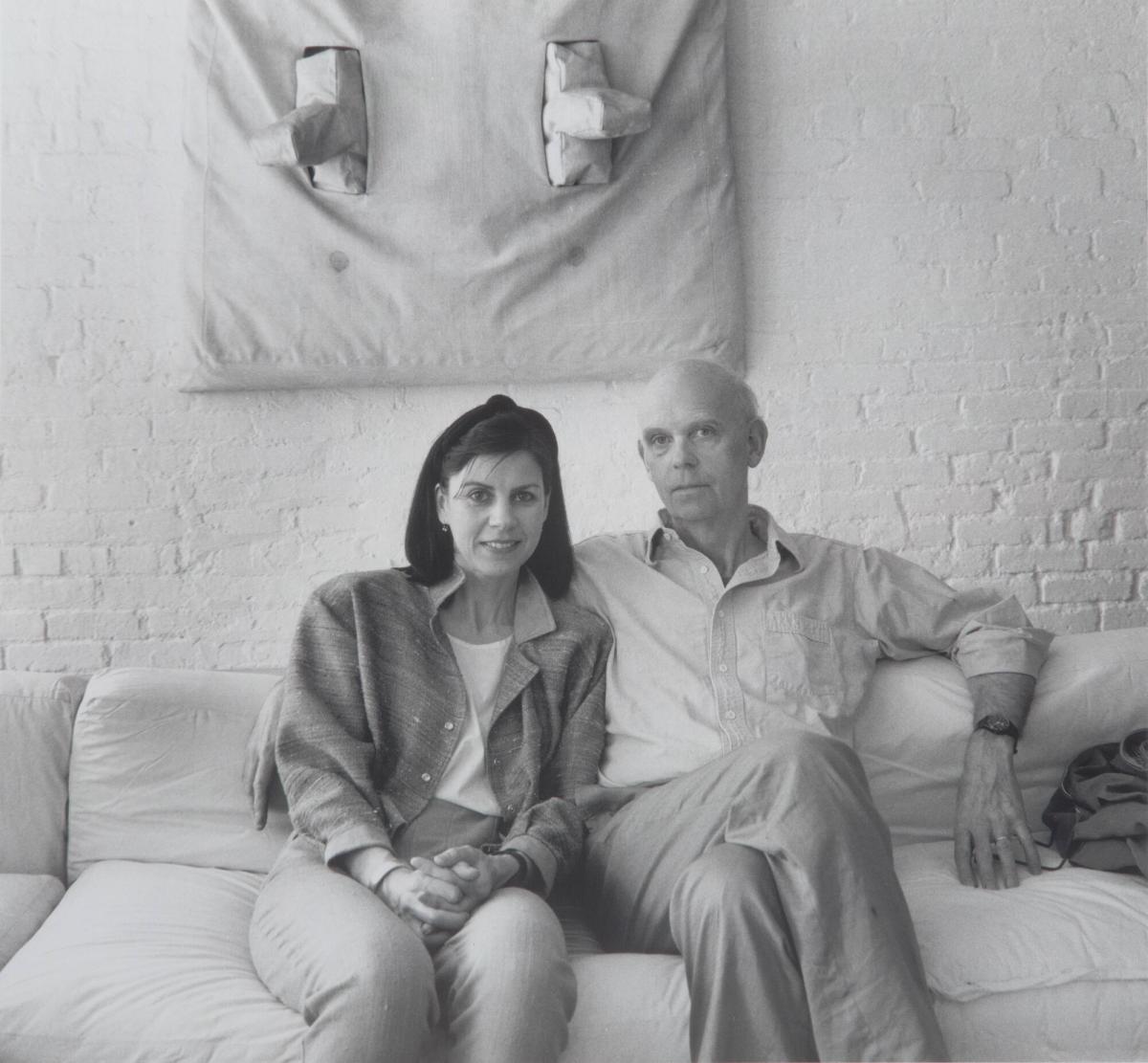 Coosje van Bruggen and Claes Oldenburg, New York City 1986