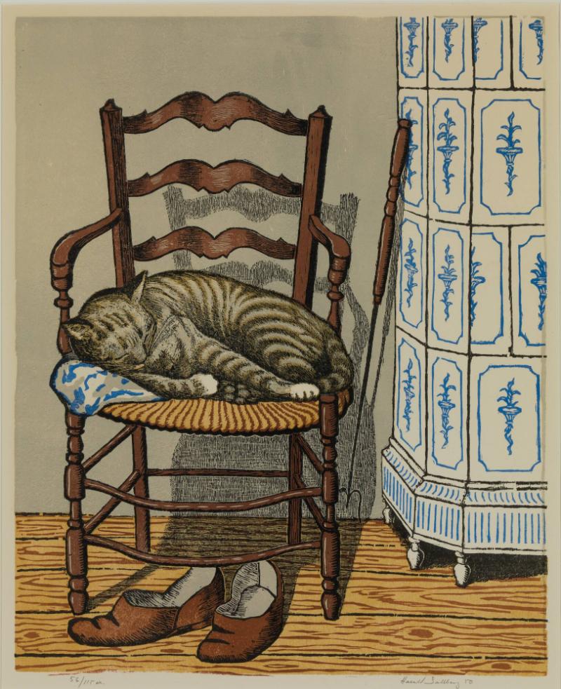 Katten i kakelugnsvrån