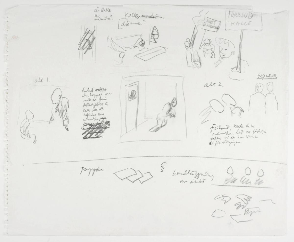 Skiss till Kalles dröm