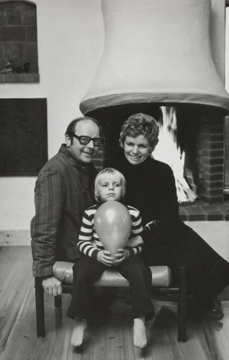 Sven Gillsäter med familj