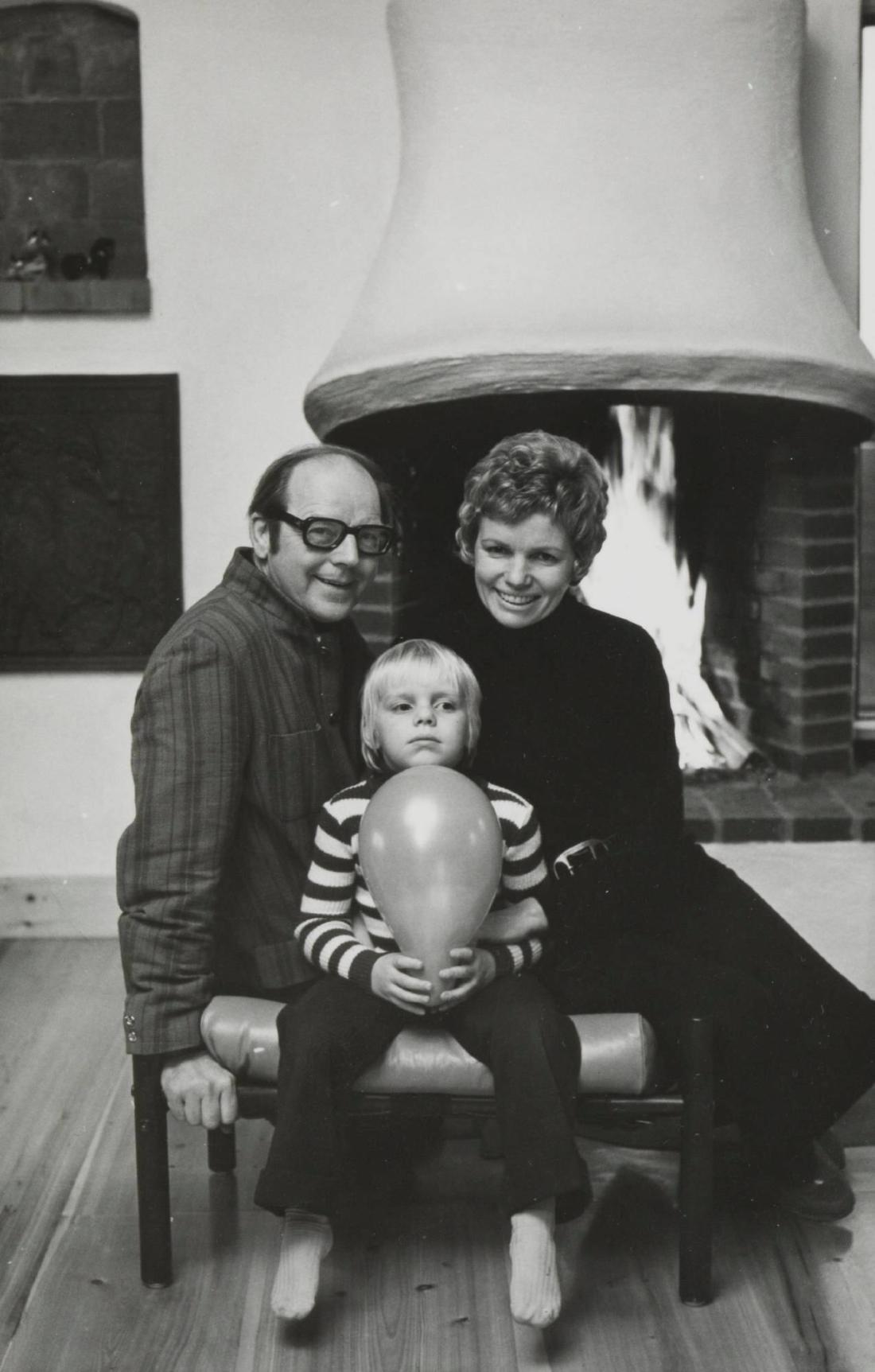 Sven Gillsäter med familj