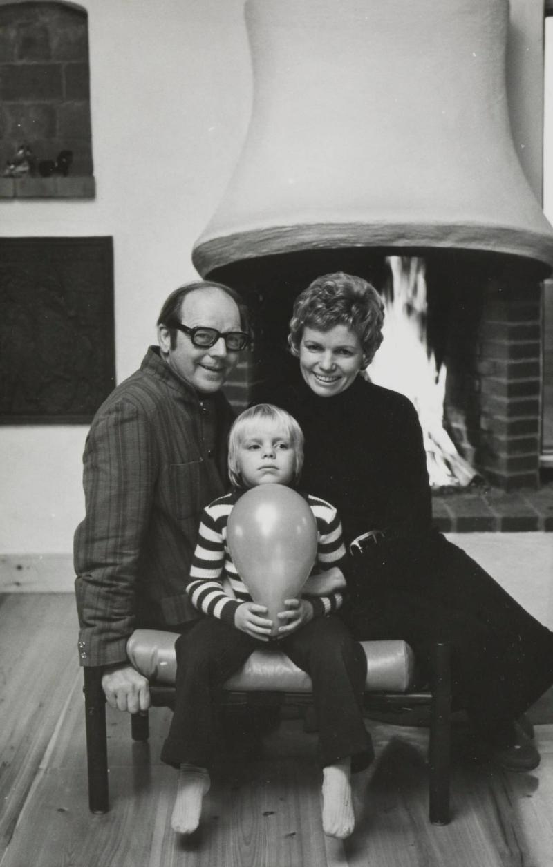 Sven Gillsäter med familj