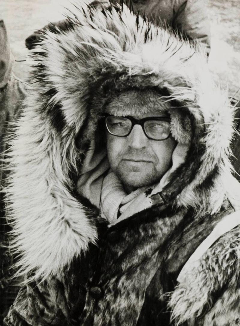 In the arctic!