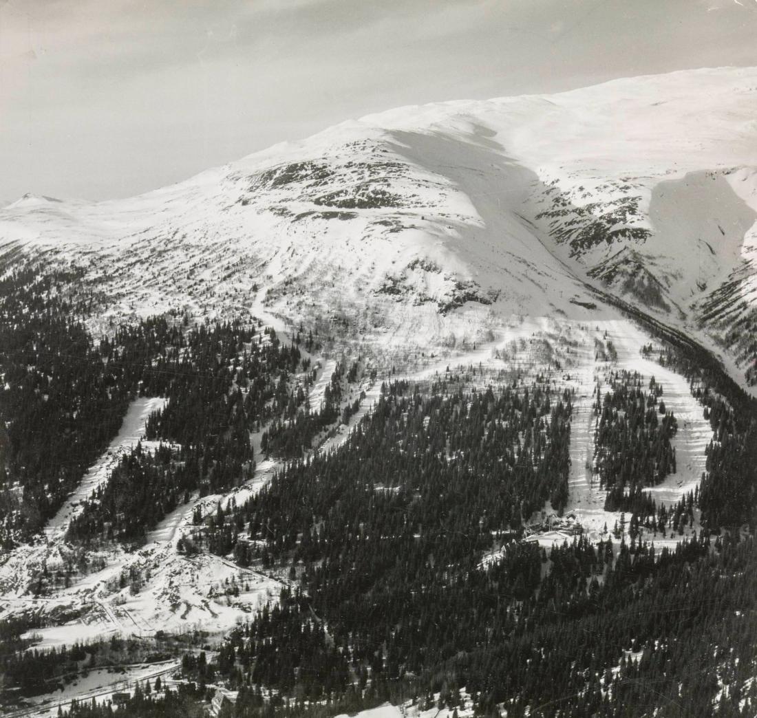 Åreskutan med VM-banorna, 1954