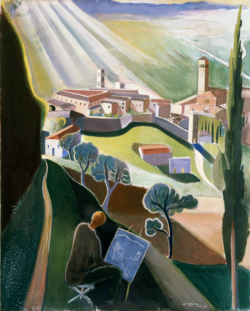 Gyllene afton i Assisi