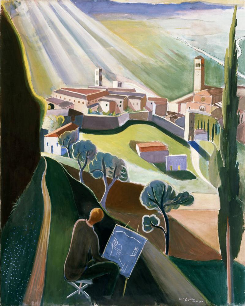 Gyllene afton i Assisi