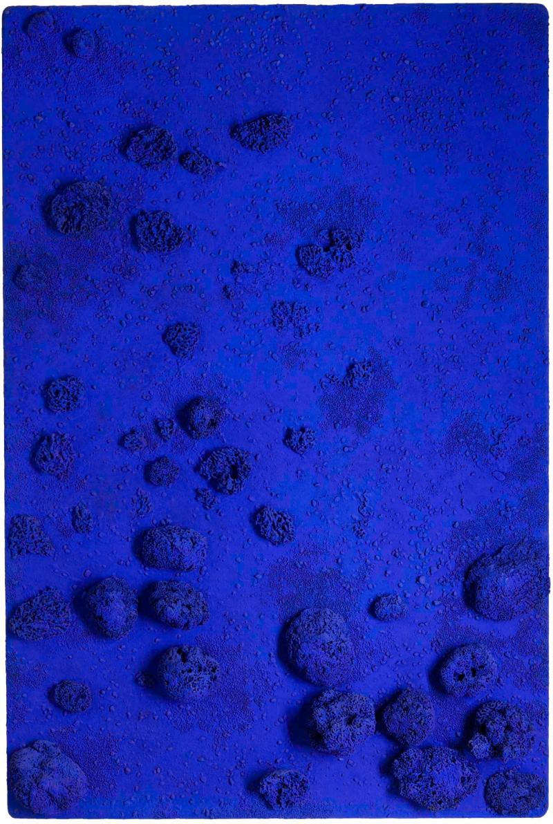 Relief éponge / Bleu RE 17