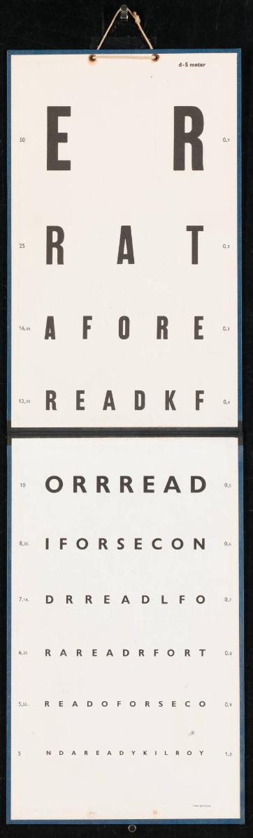 ERRATA 5-D meter. From the series "Kilroy"