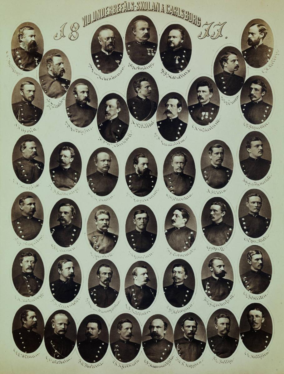 Vid Underbefäls-skolan å Carlsborg 1877